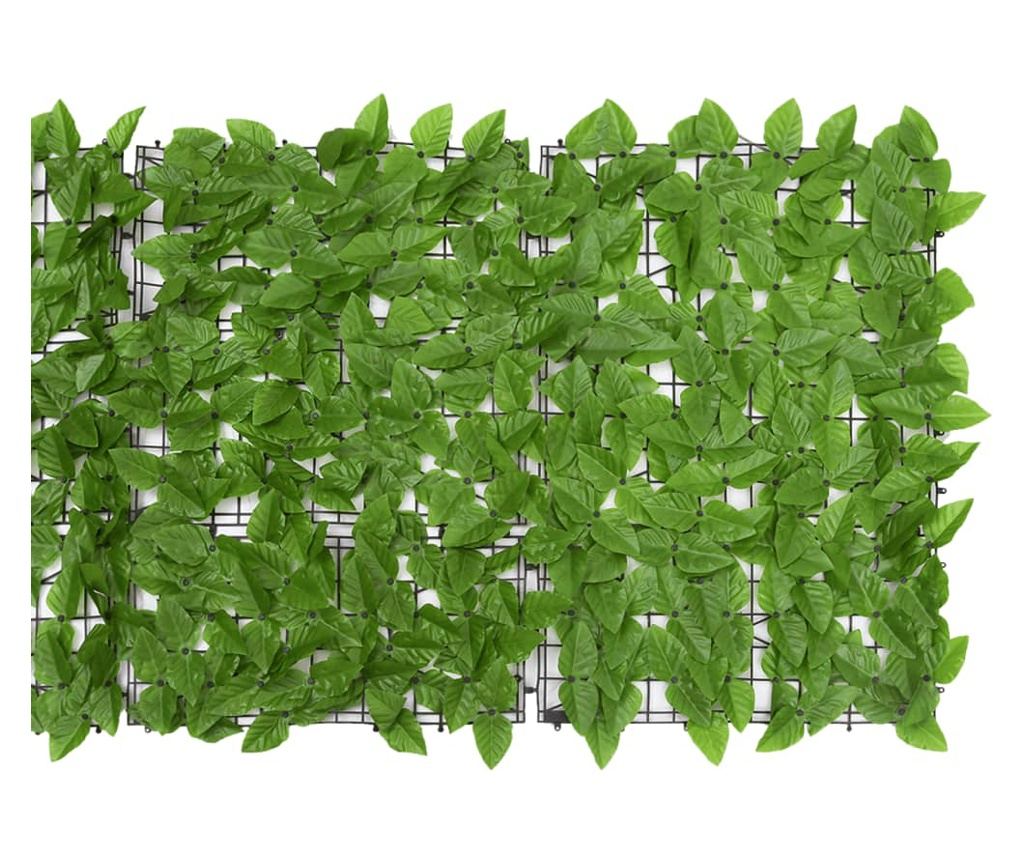 Balkonsko platno z zelenim listjem 300x75 cm - 3