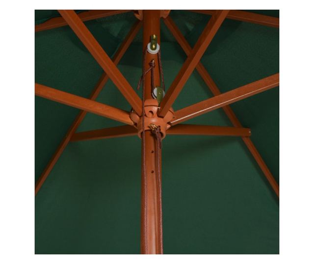 Naperny faoszloppal 270 x 270 cm, zld