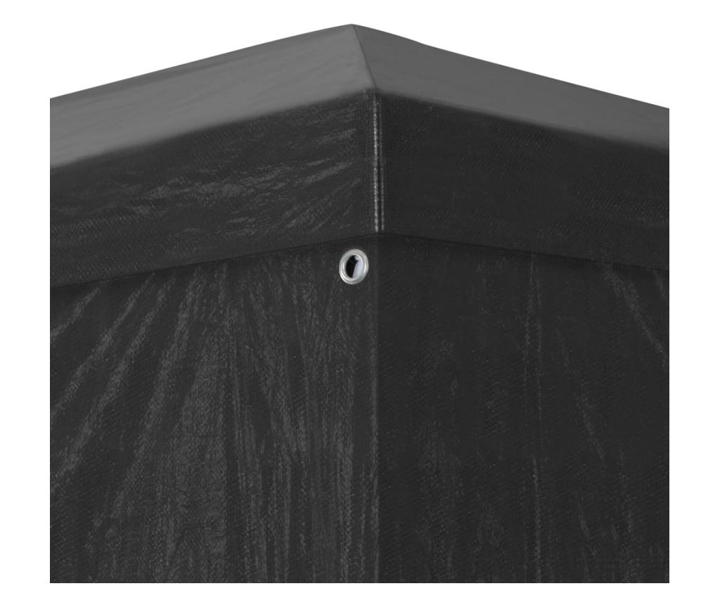 Палатка за парти, антрацит, 3 x 6 м - 3