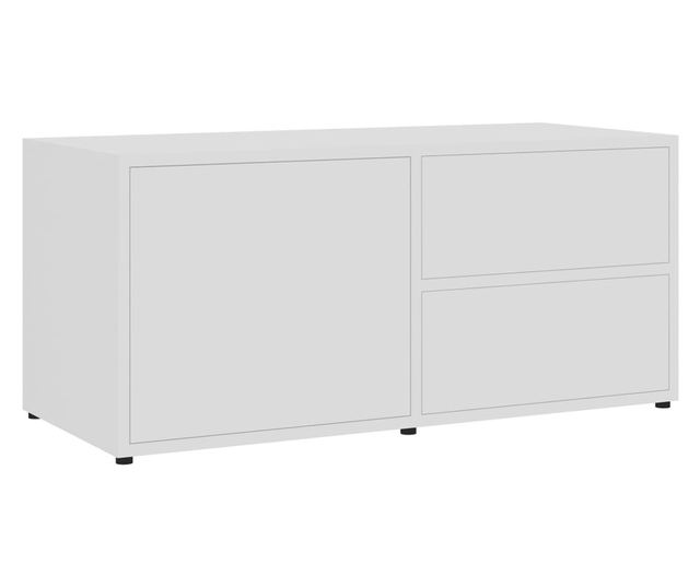 TV ormarić bijeli 80 x 34 x 36 cm od iverice