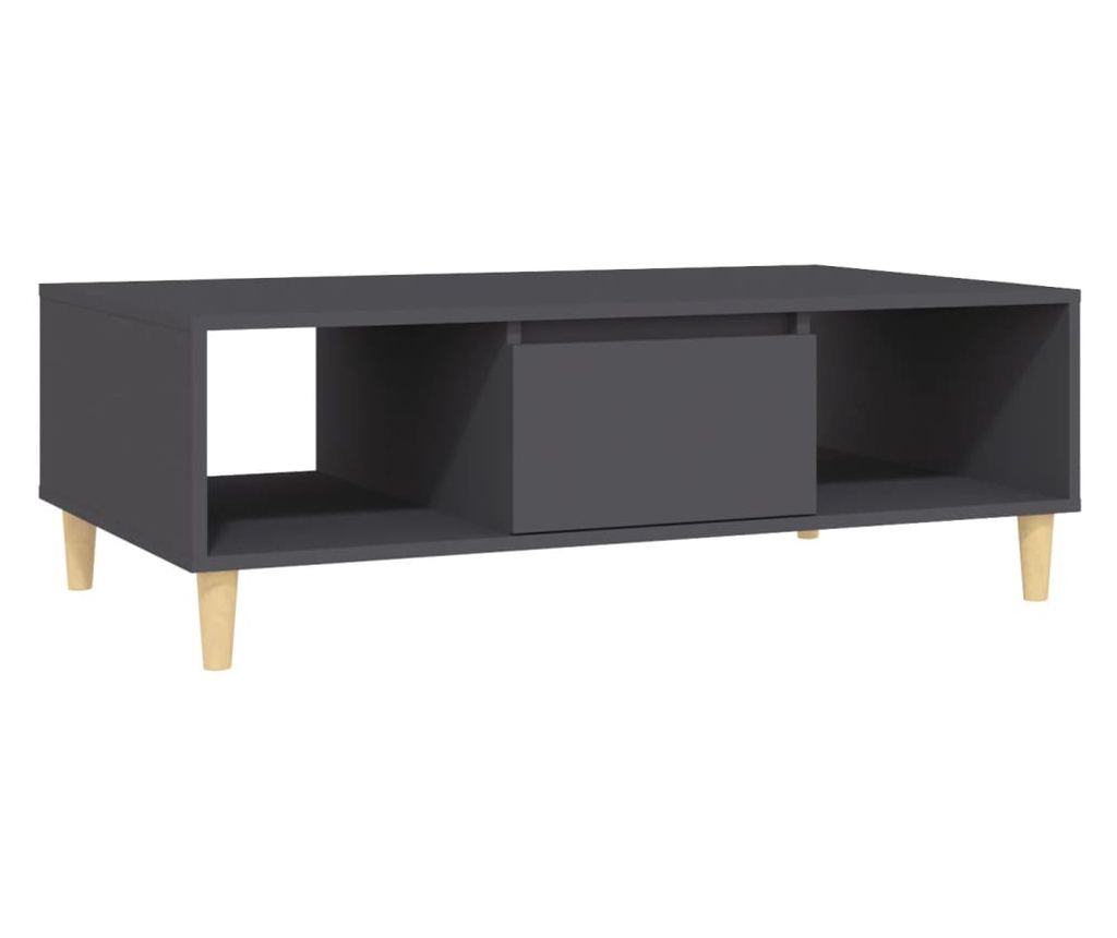 Маса за кафе, сива, 103,5x60x35 см, ПДЧ - 3