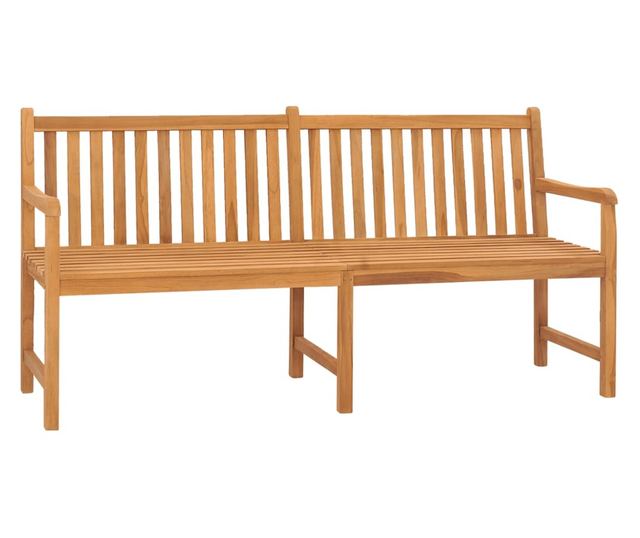 Vrtna klupa 180 cm od masivne tikovine