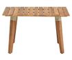 Măsuță de cafea de grădină, 60x60x36 cm, lemn masiv acacia