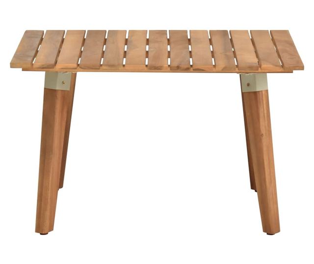 Măsuță de cafea de grădină, 60x60x36 cm, lemn masiv acacia