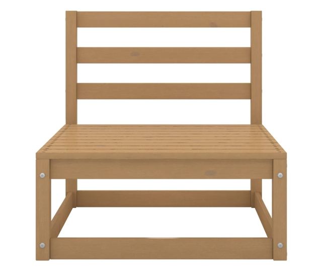 Set vrtne garniture, 9 komada, boja meda, masivno drvo bora