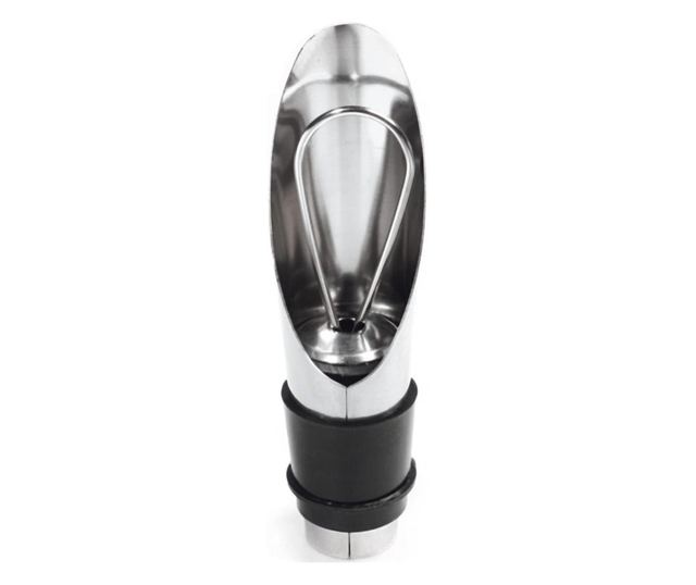 Set accesorii pentru vin WineToolsBottle, 5 accesorii incluse,in forma ...
