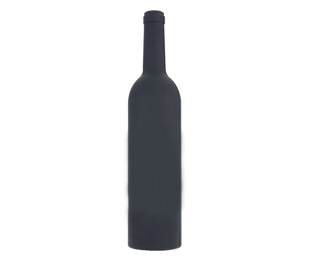 Set accesorii pentru vin WineToolsBottle, 5 accesorii incluse,in forma sticla de vin,material fin, placut la atingere,prindere c - 6