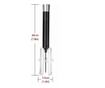Desfacator de vin cu presiune de aer AirWineOpener, usor de utilizat, eficient, 20 cm, negru, Doty thumbnail 2