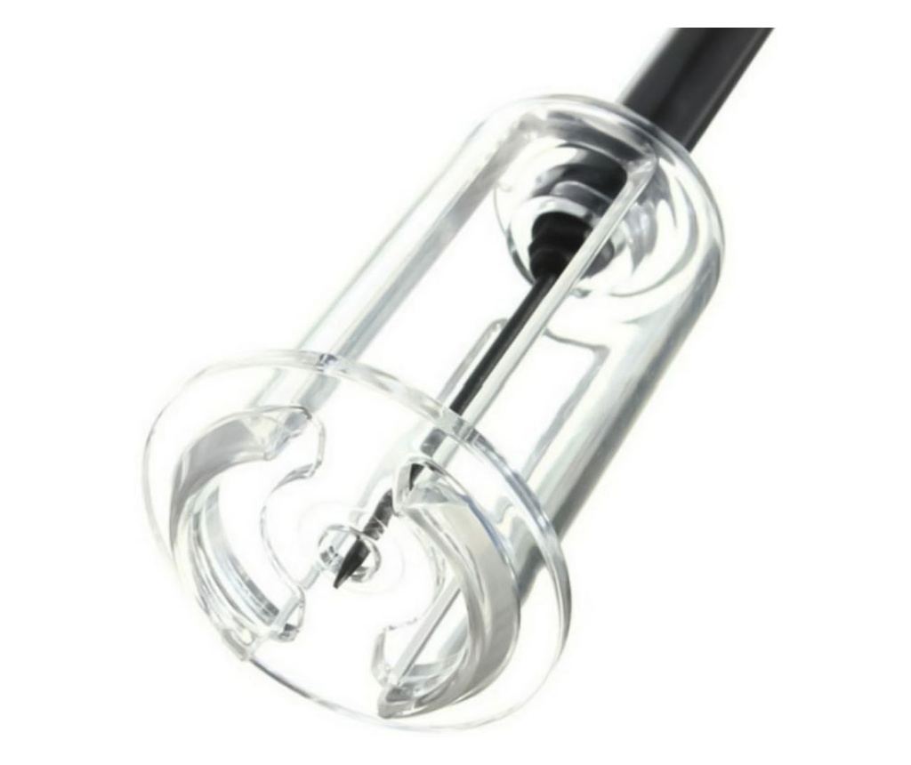 Desfacator de vin cu presiune de aer AirWineOpener, usor de utilizat, eficient, 20 cm, negru, Doty - 5
