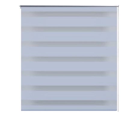 Rolo bijele zavjese sa zebrastim linijama 40 x 100 cm