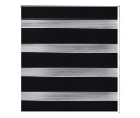 Rolo crne zavjese sa zebrastim linijama 50 x 100 cm 
