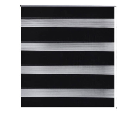 Črtasti Zebra Rolo / Senčilo velikost 120 x 175 cm Črna barva
