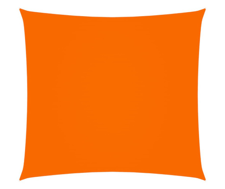 Parasolar, portocaliu, 3,6x3,6 m, țesătură oxford, pătrat