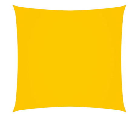 Parasolar, galben, 4,5x4,5 m, țesătură oxford, pătrat