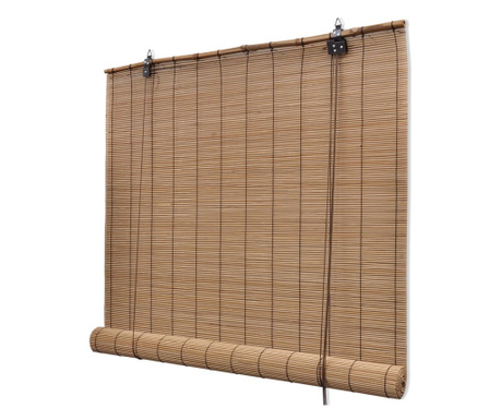 Jaluzea din bambus, maro 140 x 160 cm