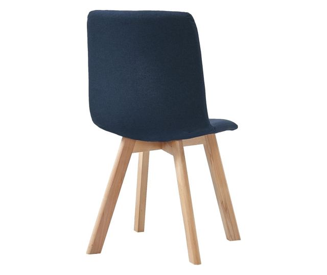 Kuhinjske stolice, 2 kom., plave, tekstilni materijal