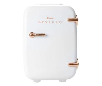Mini Frigider Cosmetice, Rose Gold, Stylpro, 4 L