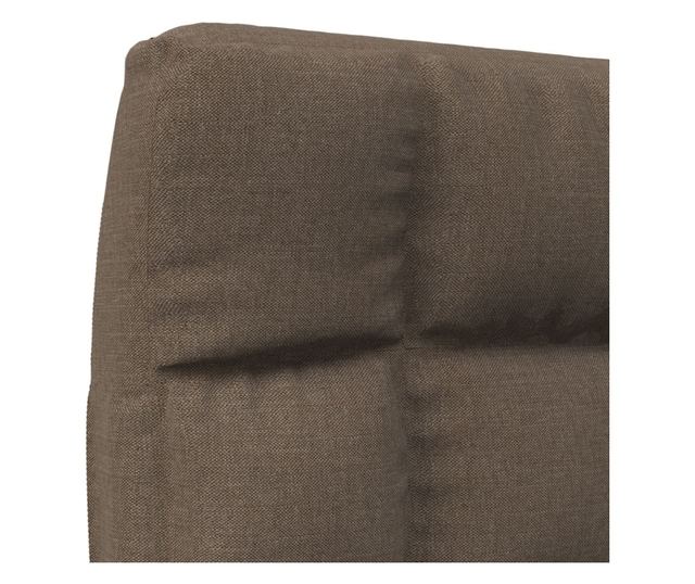 Sklopiva podna stolica, siva taupe, tekstilni materijal