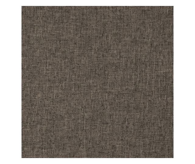 Sklopiva podna stolica, siva taupe, tekstilni materijal