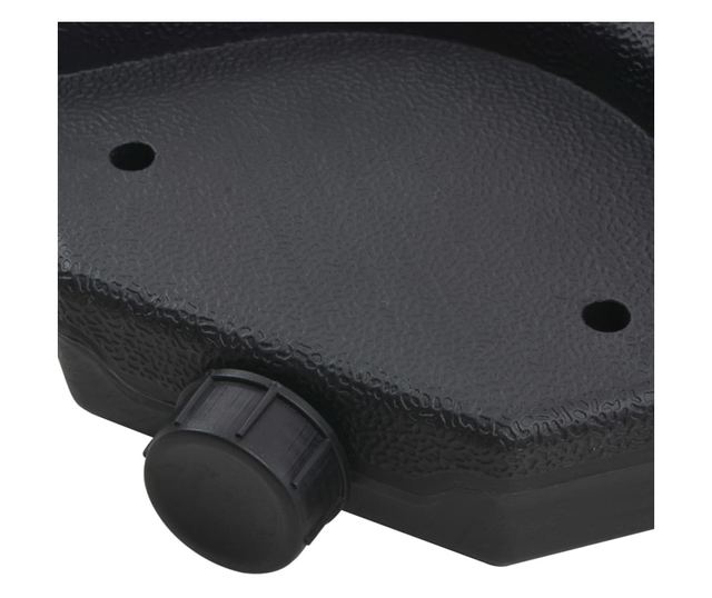 Външен чадър с преносима основа, пясък