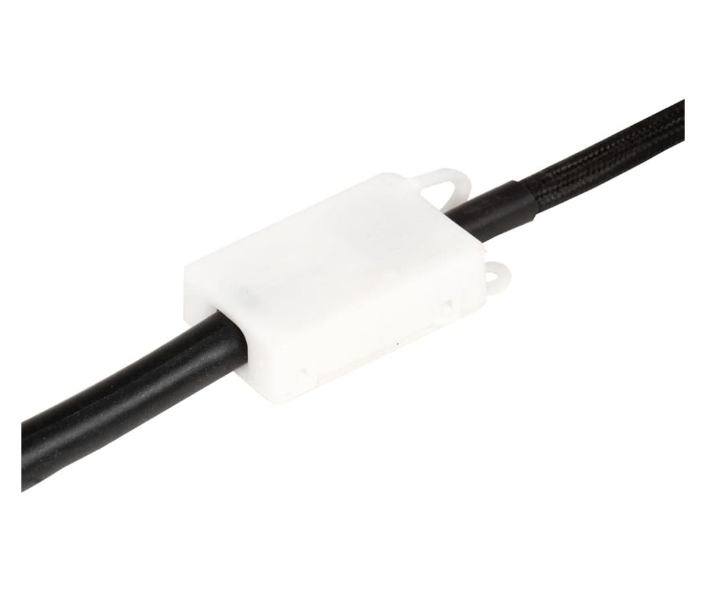 Индустриална висяща лампа, 25 W, бяла, 40 см, E27, кръгла - 10