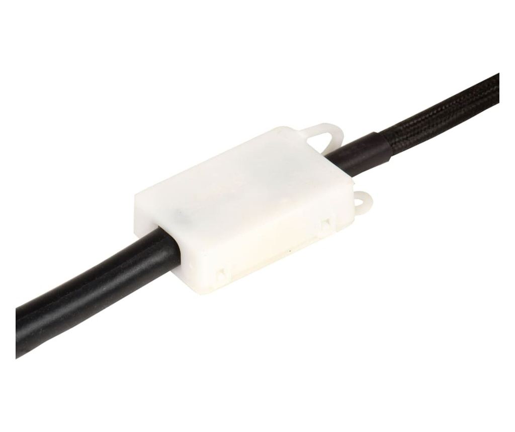Полилей индустриален винтидж, 25 W, бял, кръгъл, 41 см E27 - 9