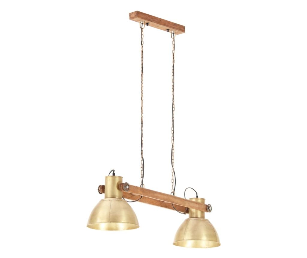 Индустриална висяща лампа, 25 W, медна, 109 см, E27 - 2