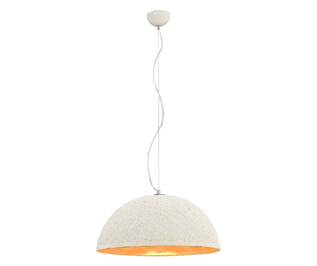 Lestenec, bel in zlat, Ø50 cm, E27 - 2