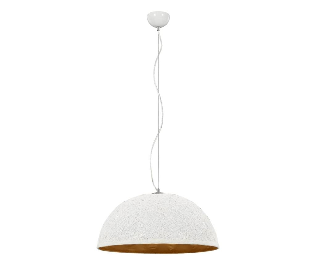 Lestenec, bel in zlat, Ø50 cm, E27 - 4