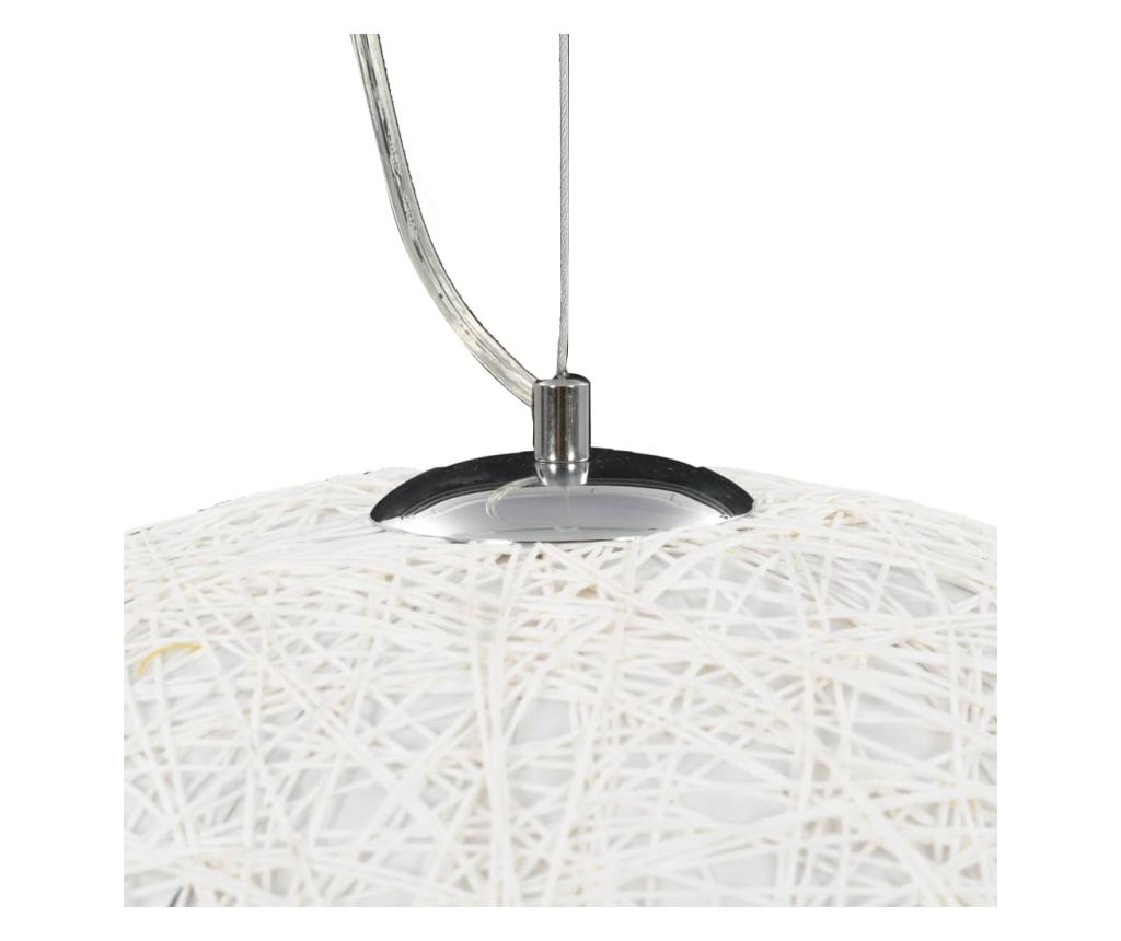 Lestenec, bel in zlat, Ø50 cm, E27 - 6