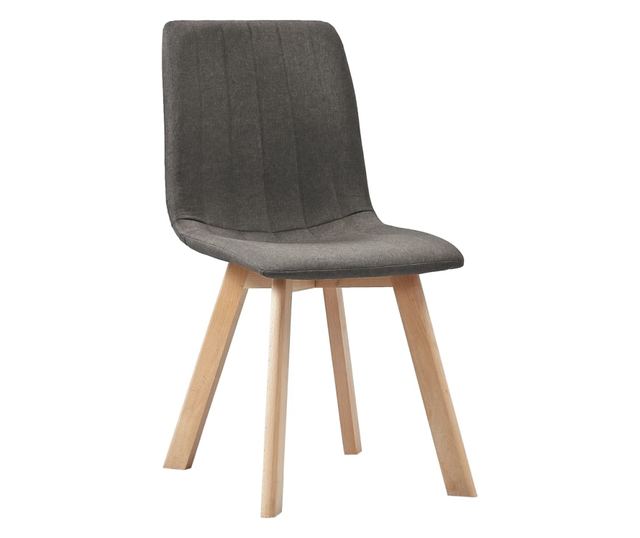 Kuhinjske stolice, 2 kom., sivo taupe, tekstilni materijal