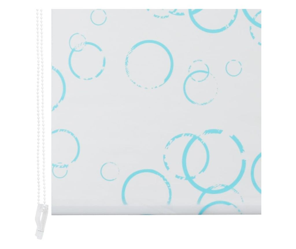 Rolo zastor za tuš 160 x 240 cm s uzorkom mjehurića - 8