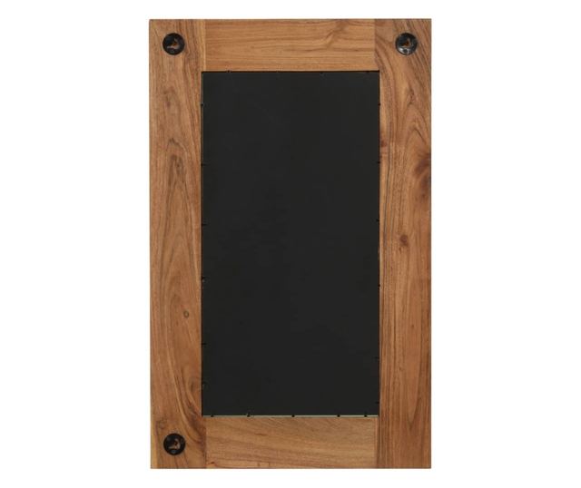 Ogledalo od masivnog bagremovog drva 50 x 80 cm