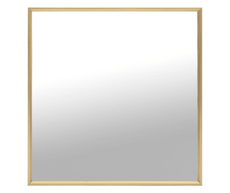Ogledalo zlatno 50 x 50 cm