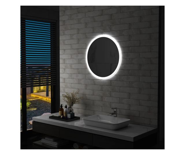 Kupaonsko LED ogledalo 60 cm
