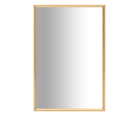Ogledalo zlatno 60 x 40 cm