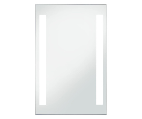 LED стенно огледало за баня, 60x100 см
