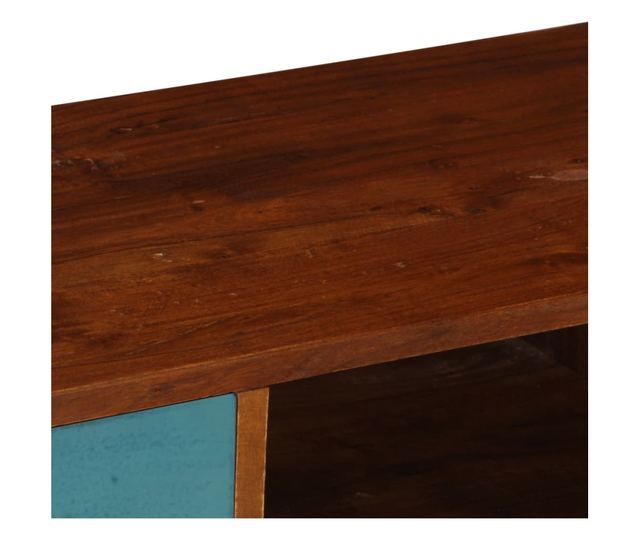 TV komoda s 3 ladice, 110x35x50 cm, masivno drvo akacije