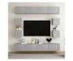 Set TV ormarića, 8 komada, Betonsko siva, Iverica thumbnail 1
