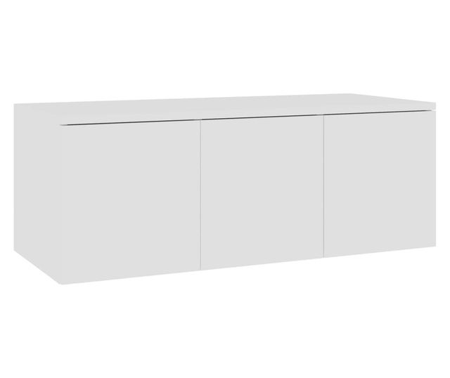 TV ormarić bijeli 80 x 34 x 30 cm od iverice