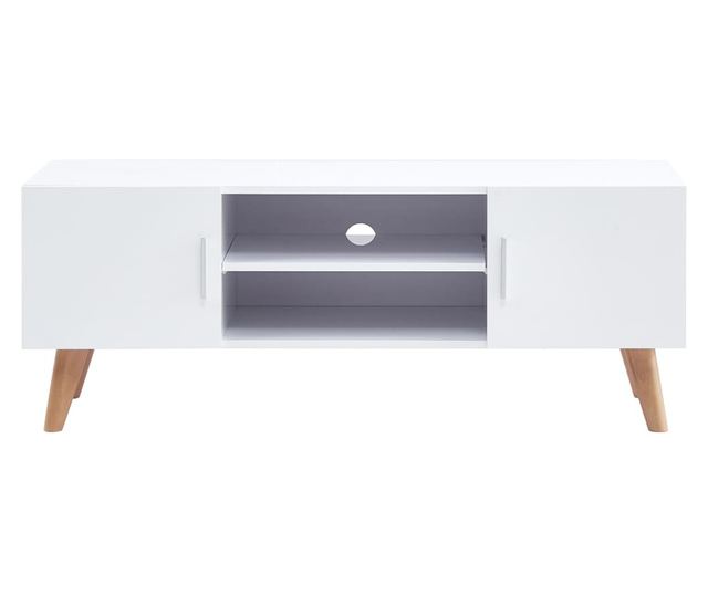 TV komoda, bijela, 120 x 40 x 46, MDF