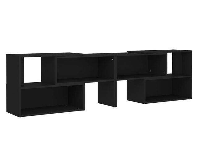 TV ormarić crni 149 x 30 x 52 cm od iverice