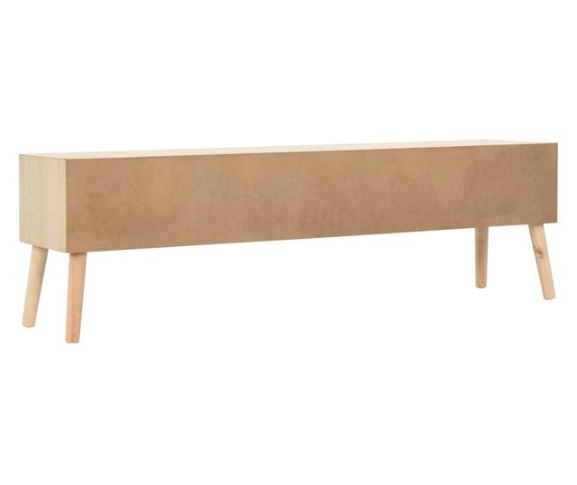 TV komoda sa 6 ladica, 130 x 30 x 40 cm, masivno borovo drvo