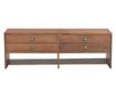 TV komoda s 4 ladice, 120x30x40 cm, masivno drvo jele