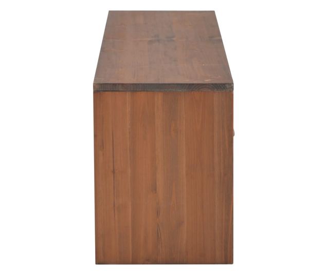 TV komoda s 4 ladice, 120x30x40 cm, masivno drvo jele