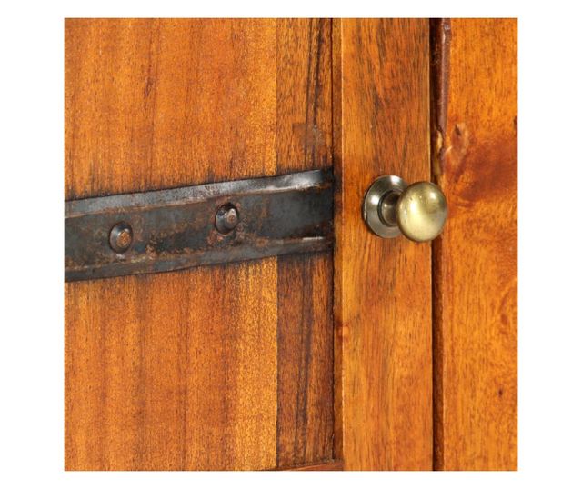 TV komoda, 119 x 30 x 40 cm, masivno drvo akacije