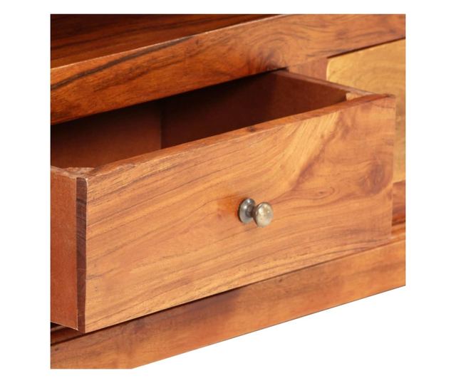 TV komoda, 120 x 30 x 40 cm, masivno drvo akacije