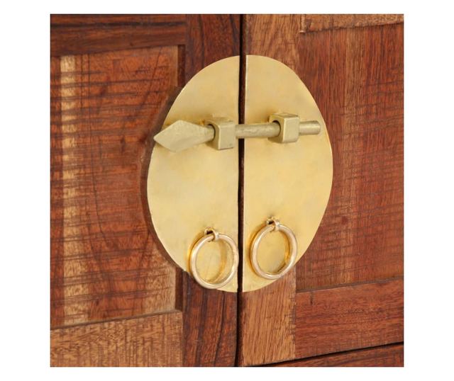 TV komoda, 120 x 30 x 40 cm, masivno drvo akacije