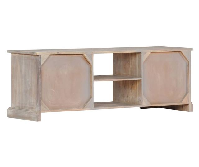Comodă TV, 120 x 30 x 40 cm, lemn masiv de acacia