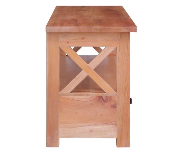 TV komoda, 120 x 30 x 40 cm, masivno drvo mahagonija